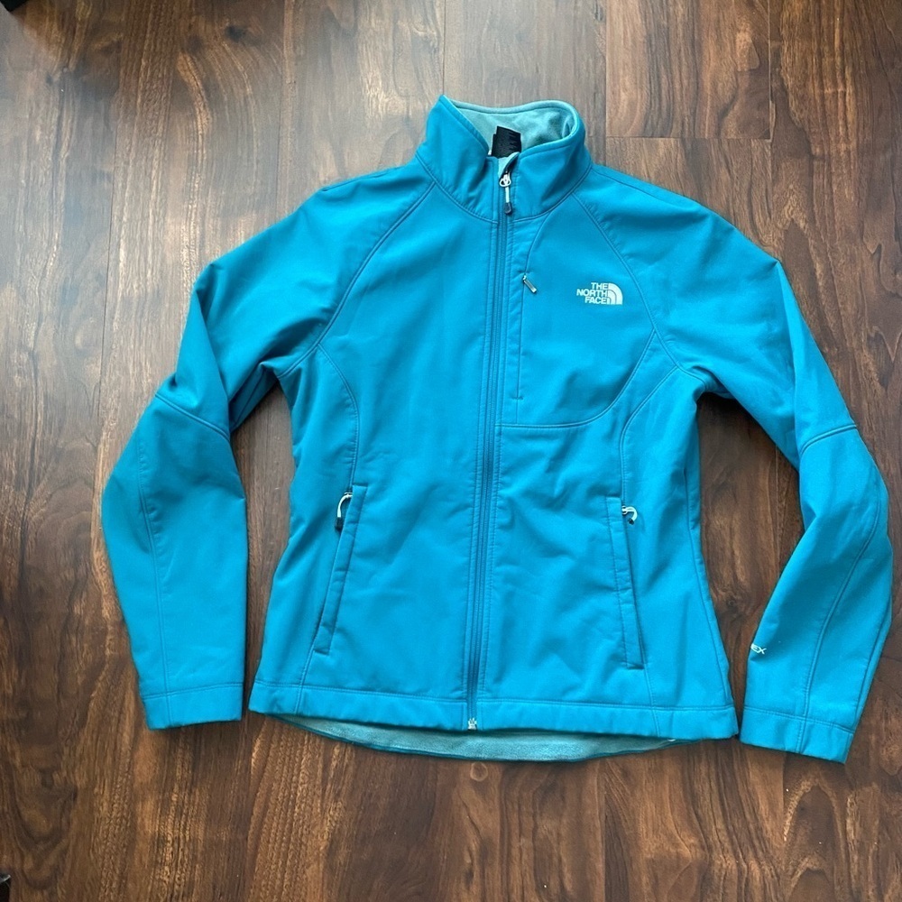 The North Face Apex Bionic Jacket Style ANVX Teal Green Size Medium